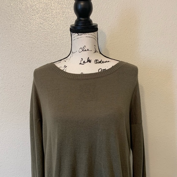 Fifty Street Sheer Buttons Sweater - Picture 2 of 9